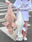 Giant Dragon Stuffed Animal 51 2  7lbs  Soft Weighted Plush Toy  Pink Weighte   