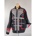 Jh Design Dodge Challenger Srt Hemi Racing Jacket Black Grey Red Mens Large L