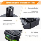 1-pack For Ryobi P103 18v 3 0ah High Capacity Battery 18volt Lithium-ion Battery