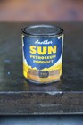 Vintage Sun Motor Oil Can Petroleum Advertising Metal Motor Sun Oil Company Rare