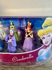 Rare Disney Cinderella 8 Figurines Toy Set Cake Topper New