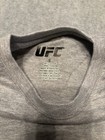 Ufc Mma T-shirt Men   s Small Heather Gray Short Sleeve Diy Blank Crew Neck Nwot