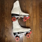 Vintage Roller Derby White Quad Roller Skates Women s Size 6