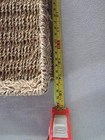 Oval Storage Basket Sets  Wicker Hyacinth Seagrass Bin Organizers