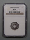 Bu 2008 Platinum Eagle 1 4 Troy Oz   9995 Fine  25 Coin   Ngc Ms70    103
