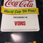 Coca-cola Coke 1994 Usa World Cup Soccer Pins Pinbacks Set Of 24 Countries