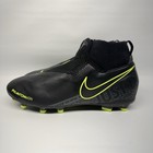 Nike Phantom Vsn Academy Df Fg Mg Soccer Cleats Black Volt 6 Youth