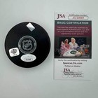 Autographed signed Jamie Benn Dallas Stars Logo Hockey Puck Jsa Coa