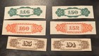 Lot Of 6 American Bank Note Company Railroad Bonds 1890   1898      