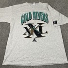 Vintage Cfl Sacramento Gold Miners Starter T Shirt Mens Xl Single Stitch 1993