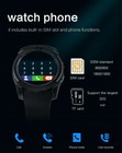 Luxury Smart Watch Unlocked Phone Bluetooth Call Fitness Wristwatch For Android