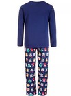 Matching Family Pjs Kids Bah Humbug Christmas Dog Pajama Set 6-7 Small  6988