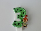 Pebbles Flintstone  Birthday Candle  Cake Topper  Cupcake Topper