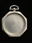 Antique 12 Size Richly Etched Pocket Watch Case  By Standish-chromium  No Winder