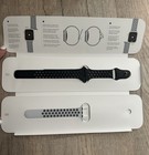 Nike Sport Watch Band 44 Mm For Apple Watch Pure Platinum black Open Box M l See