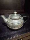 Vintage Wilton Armetale Rwp Pewter Plough   Tavern Small Teapot   Lid