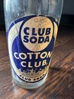 Cotton Club  Bottle Soda  Vintage Paper Label  Cleveland  Ohio Club Soda W  Top 