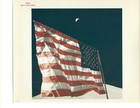 Original Nasa Apollo 17 Photo A Kodak Paper Photograph Us Flag On Lunar Surface