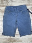 Architect Woman   s Denim Stretch Shorts Blue Size Small Comfort Pockets New