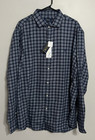 Nwt Polo Ralph Lauren Men   s 2xl Classic Fit Blue Plaid Long Sleeve Button Down