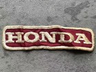 Ultra-rare Genuine Vintage 1960 s Honda Embroidered Sew-on Patch 4x1  Deadstock