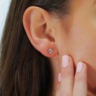 3 4ct Diamond Studs 14k White Gold