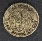 1897 Colombia Silver 10 Centavos - Nice Xf Coin