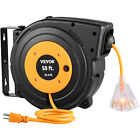 Retractable Extension Cord Reel Power Cord Reel 50ft 14awg 3c Sjtow