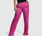 Nwt Victoria   s Secret Pink Silky Sleep Boxy Skeleton Pajama Pants Sz M Sold Out 