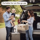 Baby Diaper Caddy - Stylish Basket For Newborn Essentials  Nursery Storage Bin