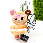 Donutella Tokidoki Girl Clip On 4  Tall Aurora World Mini Plush Collectible New