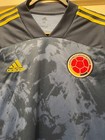 Adidas 2020 Colombia National Team Soccer Jersey Medium Blue Authentic 