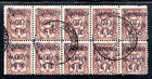Peru  Block De Sellos Deficit  Sobrecarga Invertida  pfo-073 