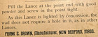  the Whale Fishery   Pierce Bomb-lance Antique Whaling Harpoon 1886