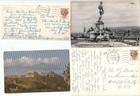 Lot Of 4 Vintage Italian Postcards All Different And Posted