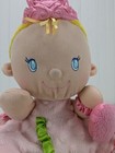 Fisher Price Perfectly Pink Baby Doll Princess Fairy Plush Stuffed Rattle Toy 07