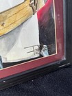 Signed Original Realism Captain America Portrait Drawing  Matted   Framed
