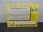 Dale Earnhardt Sr  Autographed Race Card 1990  Maxx  Card hf1 Holly Farms