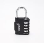 2 Pack 4 Digit Combination Padlock For School Gym  Locker Weatherproof