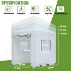 Workpro 8 x6  Walk-in Greenhouse Instant Pop-up Heavy Duty Gardening Green House