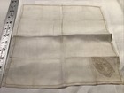 11344    vintage 1910s Amazing Appenzell Figural Needlework Woman Handkerchief