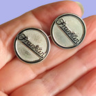 Rare Franklin Automobile Company Cufflinks Collectible Vintage Dealer Pair