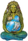 Ebros Gift Millennial Gaia Earth Mother Goddess Figurine 14  Tall By Oberon Zell