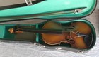 Vtg 1969 Kiso Suzuki Violin Japan Made 3 4 Size Violin Case   Glasser Bow  read 