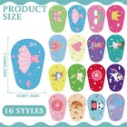 Timgle 80 Pcs Adhesive Eye Patches For Kids Girls 16 Styles 2 95 X 1 97 Inch