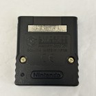 Official Nintendo Gamecube Black Memory Card 251 Blocks  dol-014  Genuine Oem