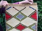 Beautiful Antique Ca  Early 1900 s Nez Perce Corn Husk Bag 25  X 19 