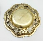 Set Four French Silver Gilt Plates 53 Oz First Purity 950
