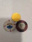 Vintage Casino Chips Curacao Plaza 1  Tropicana 1  Atlantis Reel Winner