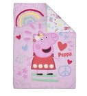 Peppa Pig Be Nice   Kind 4 Piece Toddler Bedding Set  Girls Bed Pink